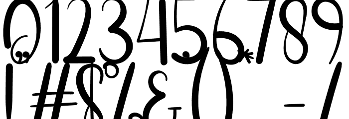 Night December Font OTHER CHARS