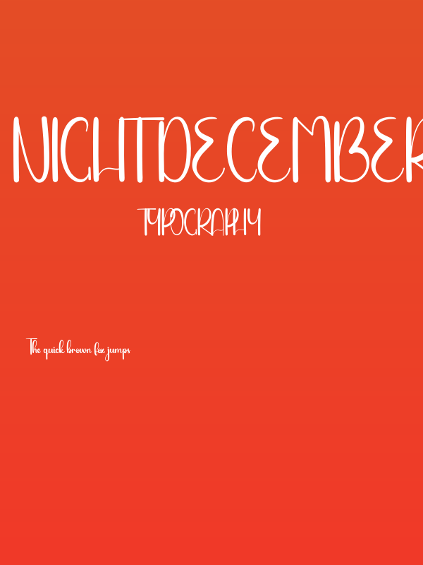 Night December Poster