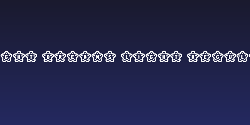 Night Dreams Light Regular Social Header