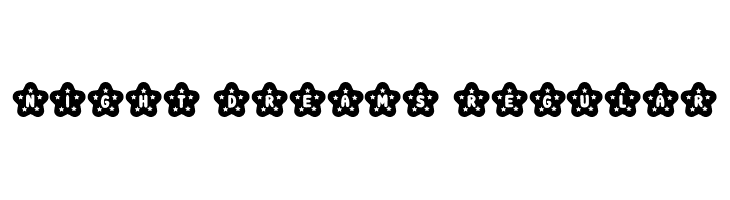 Night Dreams Regular Font
