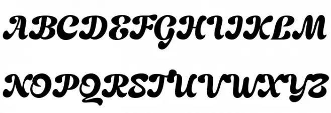 Night Empty DEMO Font Alte caractere