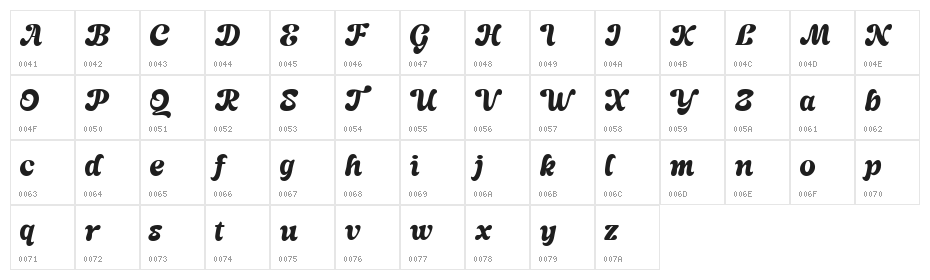 Night Empty DEMO Character Map