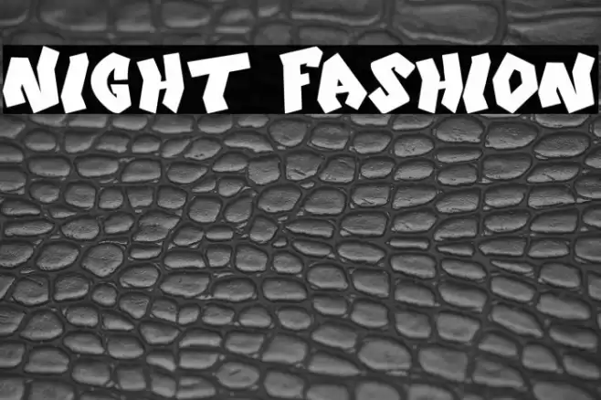 Night Fashion Font examples