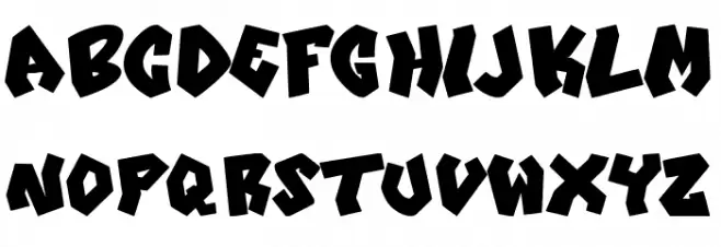 Night Fashion Caratteri MINUSCOLO