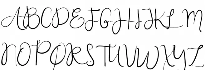 Night Feel Demo Schriftart Groß