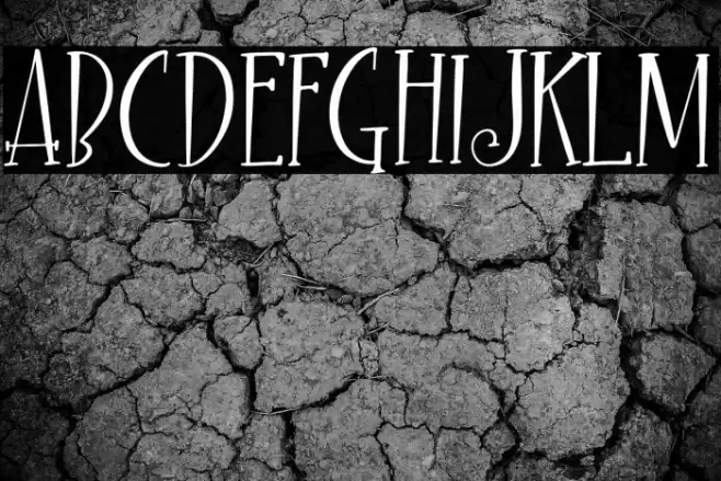 Night Ghost Fonte examples