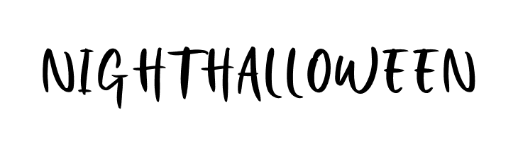 Night Halloween  Free Fonts Download