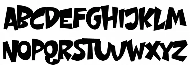 Night House Font UPPERCASE