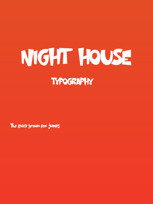 Night House Poster