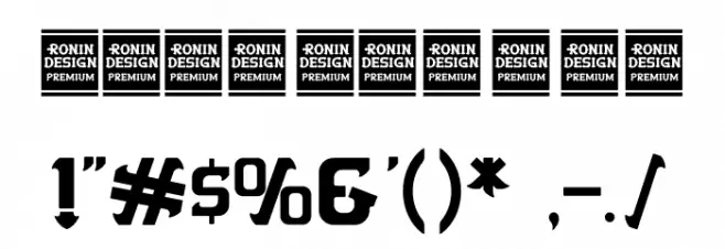 Night Hunt Demo Font OTHER CHARS