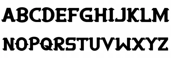 Night Hunt Demo 字体 小写
