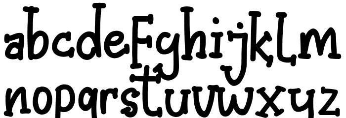 Night Light Font Litere mici