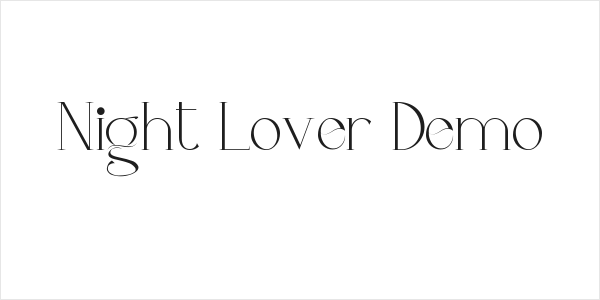 Night Lover Demo Logo