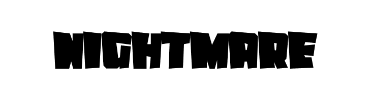 Night Mare  Free Fonts Download