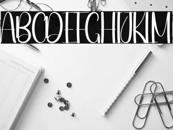 Night Market फ़ॉन्ट examples