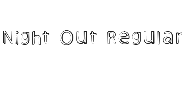 Night Out Regular Logo
