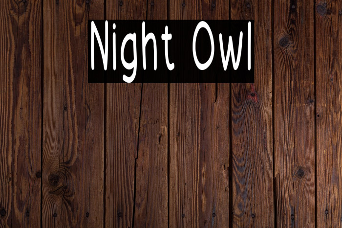 Night Owl Example 1