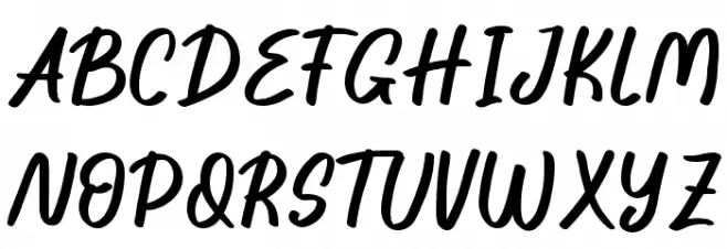 Night Pumpkind Schriftart Groß