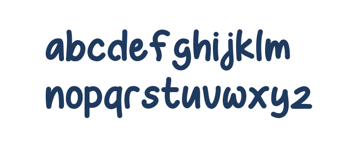 Night Rain Lowercase