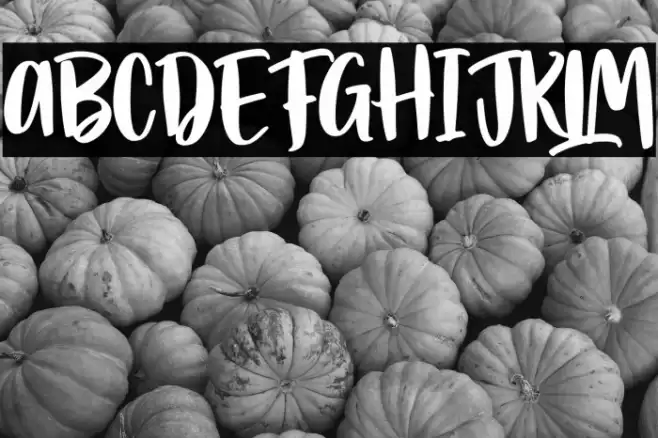 Night Smile Font examples