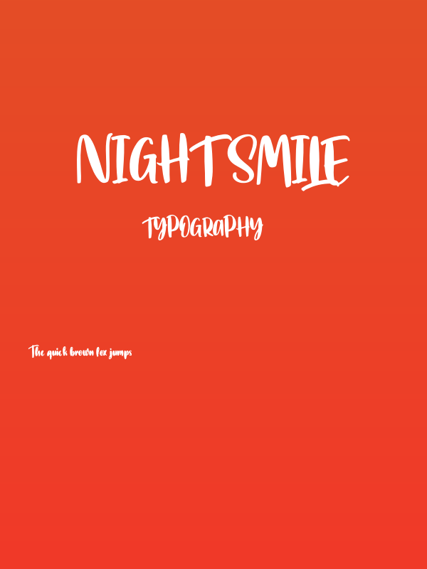 Night Smile Poster