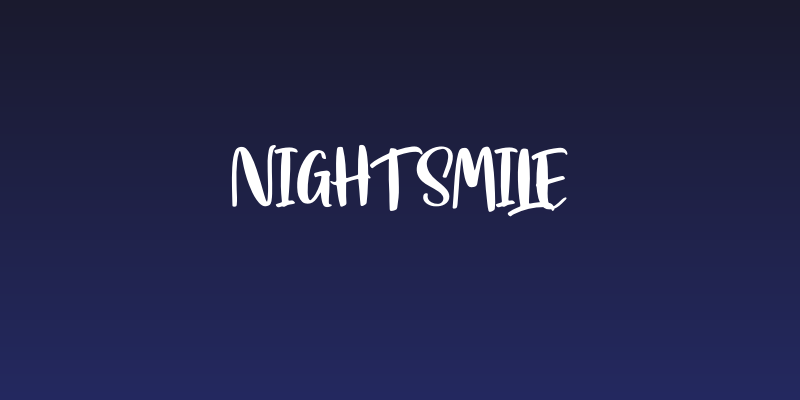 Night Smile Social Header