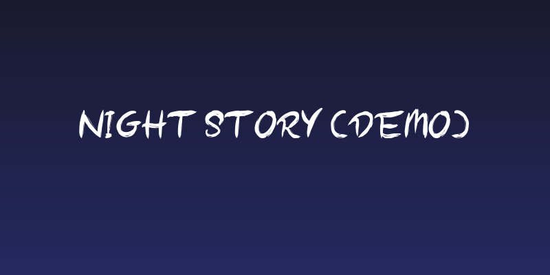 Night Story (demo) Social Header