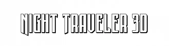 Night Traveler 3D  Fuentes Gratis Descargar