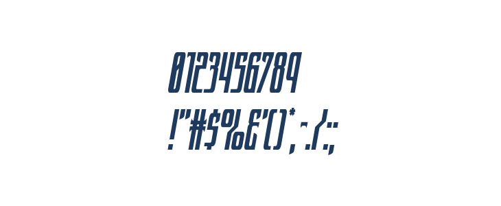 Night Traveler Condensed Ital Other Characters