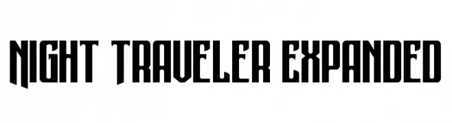 Night Traveler Expanded  تنزيل الخطوط