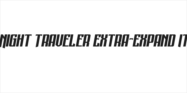 Night Traveler Extra-Expand It Logo