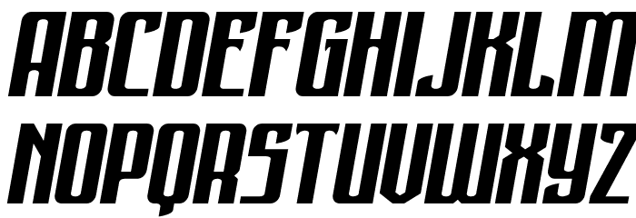 Night Traveler Extra-Expand It Font LOWERCASE