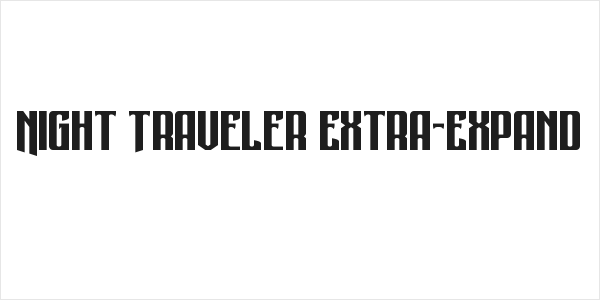 Night Traveler Extra-Expand Logo