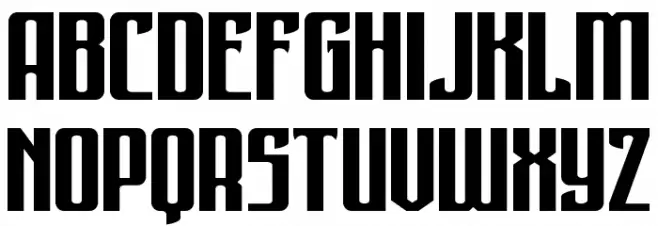 Night Traveler Extra-Expand خط أحرف صغيرة