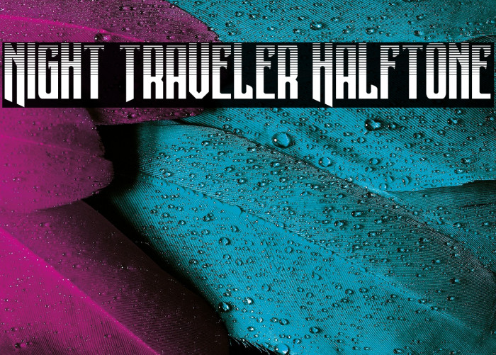 Night Traveler Halftone Example 2