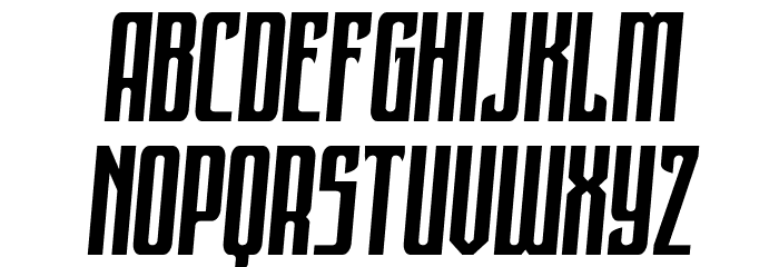 Night Traveler Semi-Italic Font LOWERCASE