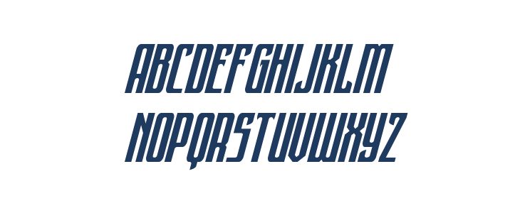 Night Traveler Super Italic Lowercase