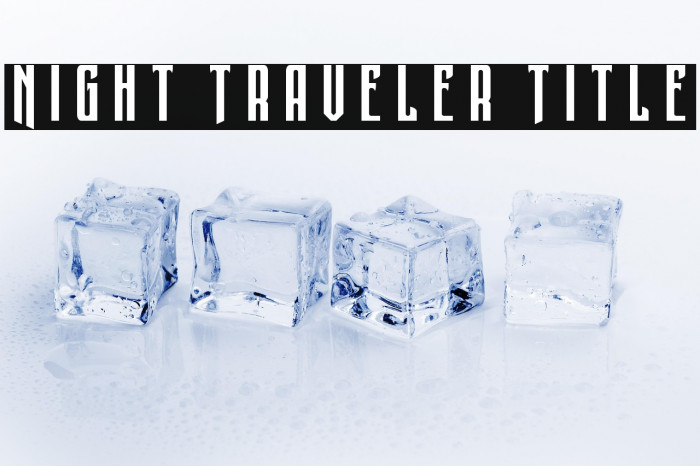 Night Traveler Title Example 3