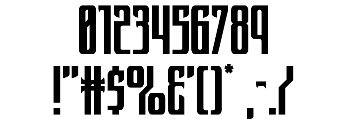 Night Traveler Font OTHER CHARS