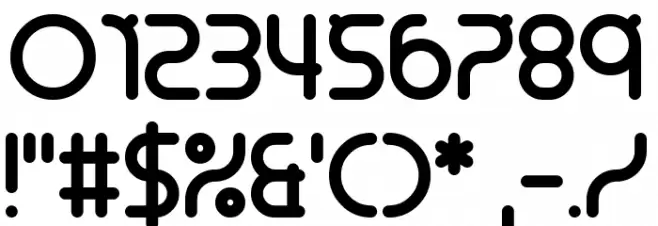 Night Trippers Font OTHER CHARS