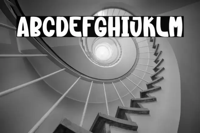 Night Winter Font examples