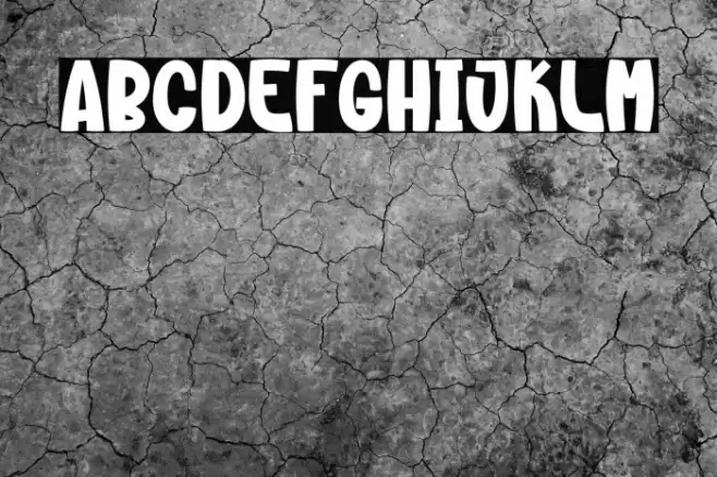 Night Winter Font examples