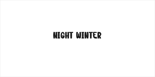 Night Winter Logo
