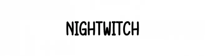 Night Witch  baixar fontes gratis