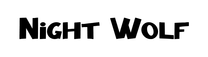 Night Wolf Font