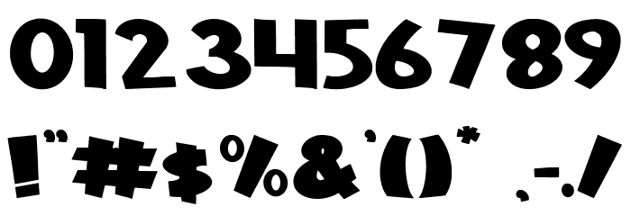 Night Wolf Font OTHER CHARS