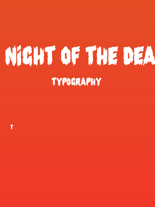 Night of the Deads Poster