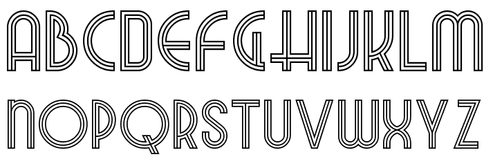 NightAtTheOperaNF Font LOWERCASE