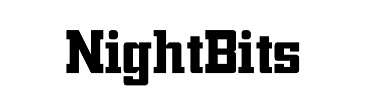 NightBits  フリーフォントのダウンロード