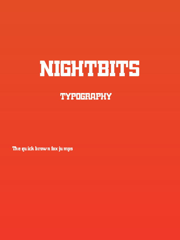 NightBits Poster